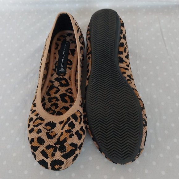 Steven By Steve Madden Solly Leopard Print Ballet Flat - Picture 8 of 8